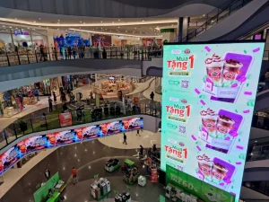 Các thương hiệu nổi bật trong trung tâm thương mại