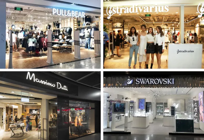 Các Thương Hiệu Quốc Tế Bình Dân (Casual & Trendy)