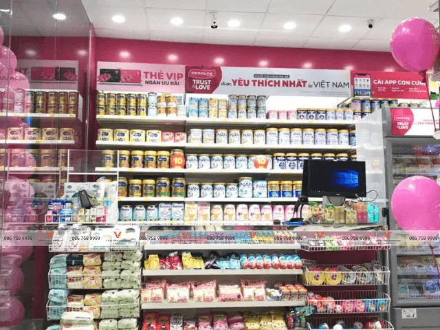Bỉm, Sữa và Đồ Dùng Cho Trẻ Em (Diapers, Milk, and Baby Products)